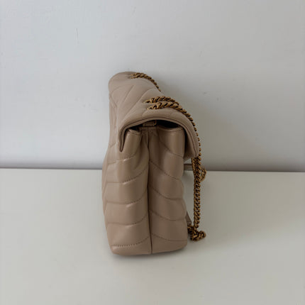 Sac Saint Laurent Loulou Small beige