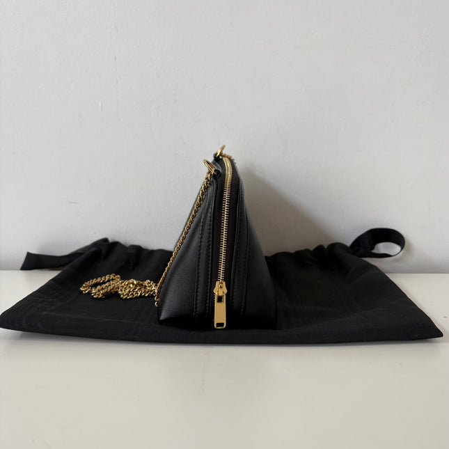 Sac Celine Clutch cuir noir