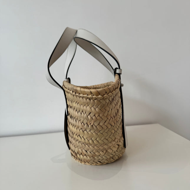 Panier Loewe pm blanc