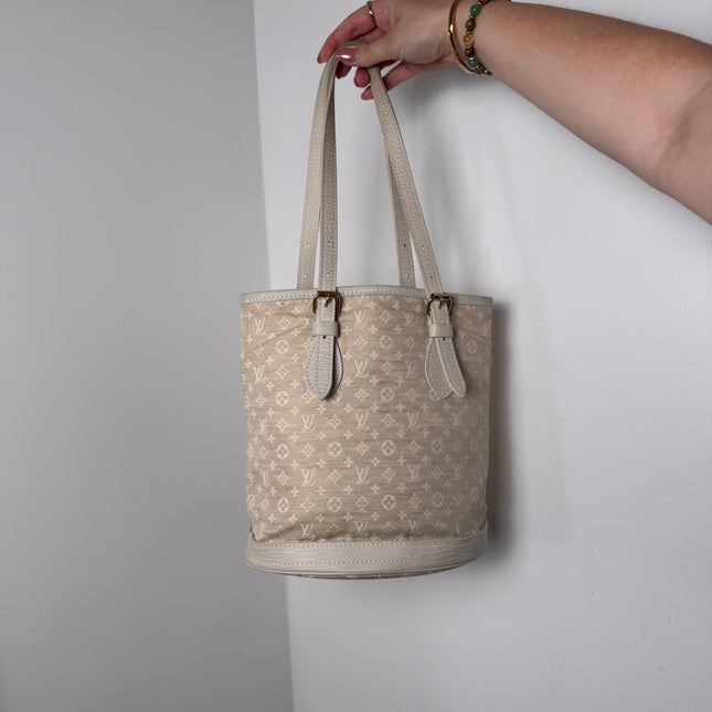 Sac Louis Vuitton Bucket PM Mini Lin