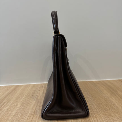 Sac Kelly 32 Hermès Chocolat
