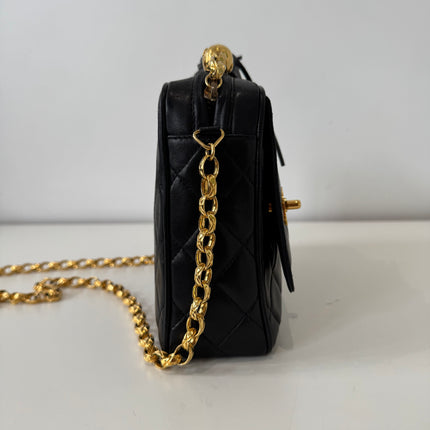 Sac Caméra Chanel bandoulière fermoir classique