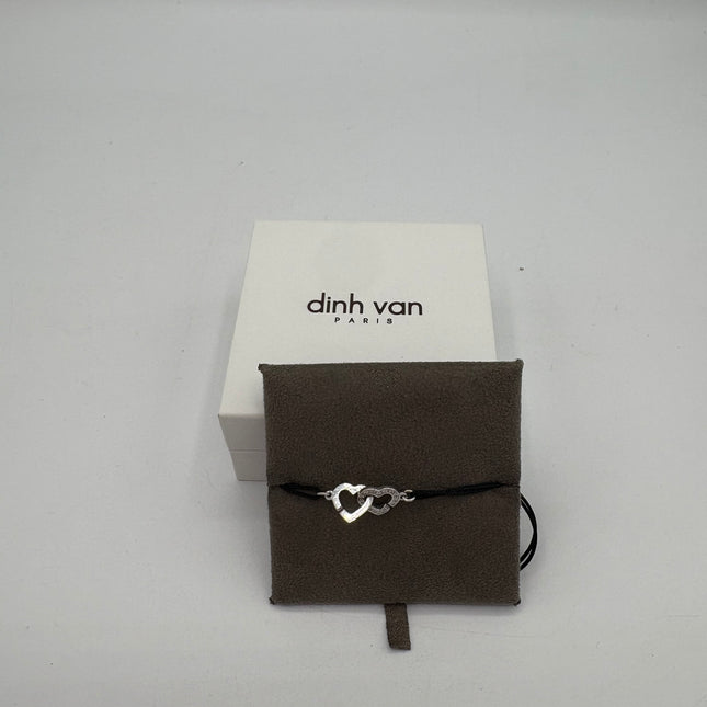 Bracelet Dinh Van Double cœurs petit modèle