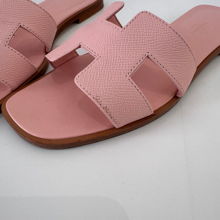 Sandales Oran Hermès Rose T37