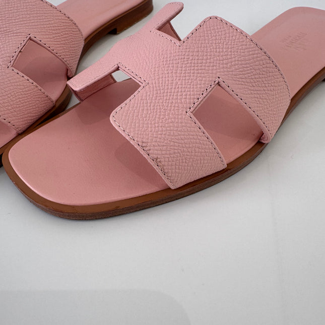 Sandales Oran Hermès Rose T37
