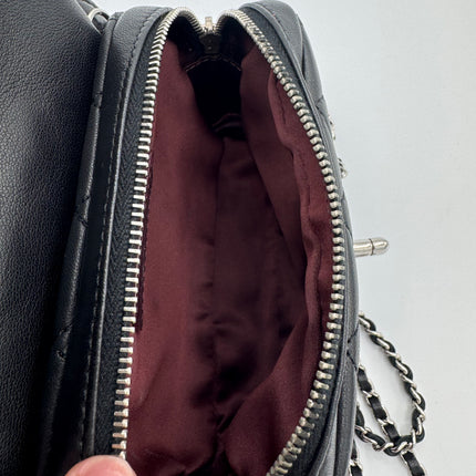 Sac Chanel mini double noir