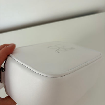 Sac Courrèges bandoulière blanc