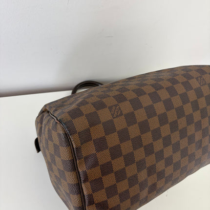 Sac Louis Vuitton Speedy 30 Damier Ébène