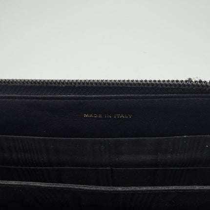 Portefeuille Chanel CC cuir grainé