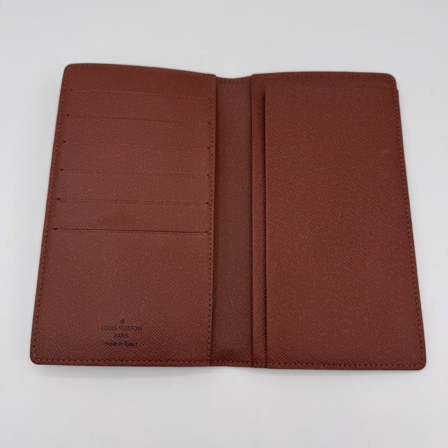 Portefeuille chéquier Louis Vuitton Monogram