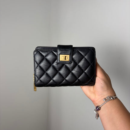 Portefeuille Chanel 2.55 Dark Navy