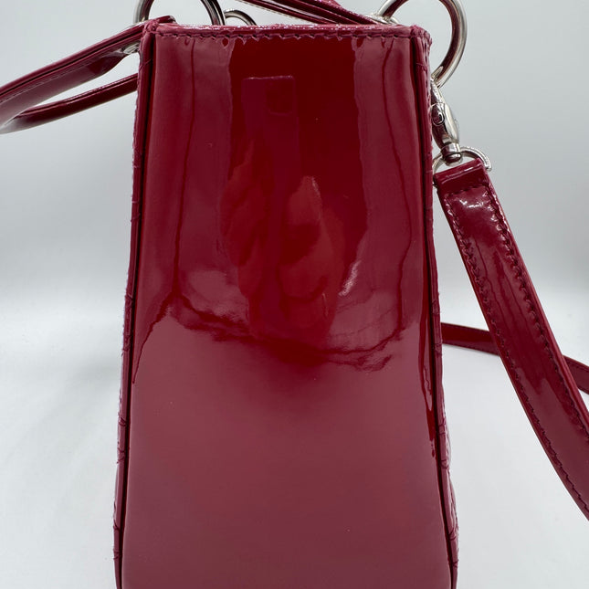 Sac Lady Dior Medium Vernis Dior