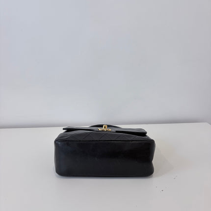 Sac Chanel Top Handle vintage noir