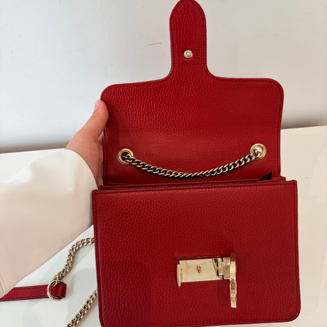 Sac Gucci Interlocking Rouge pm