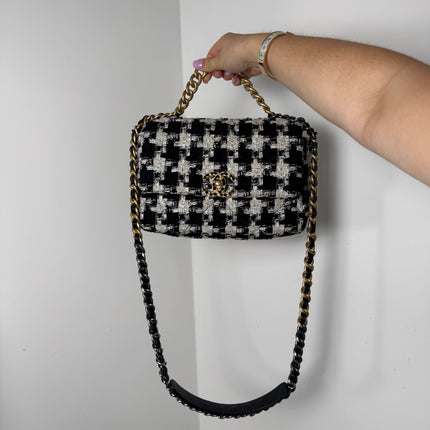 Sac Chanel 19 Small tweed
