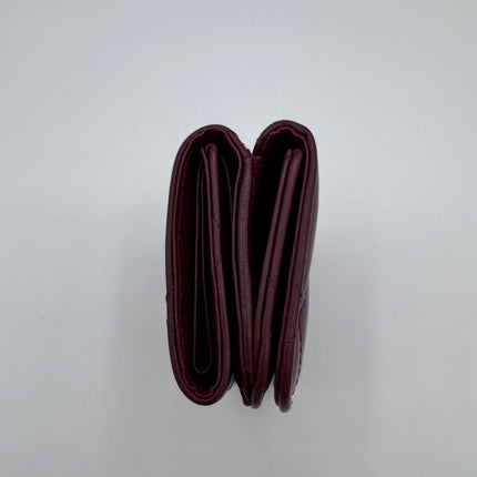 Portefeuille Balenciaga Bordeaux