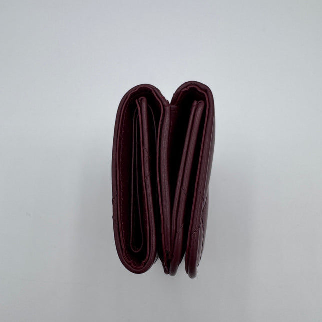Portefeuille Balenciaga Bordeaux