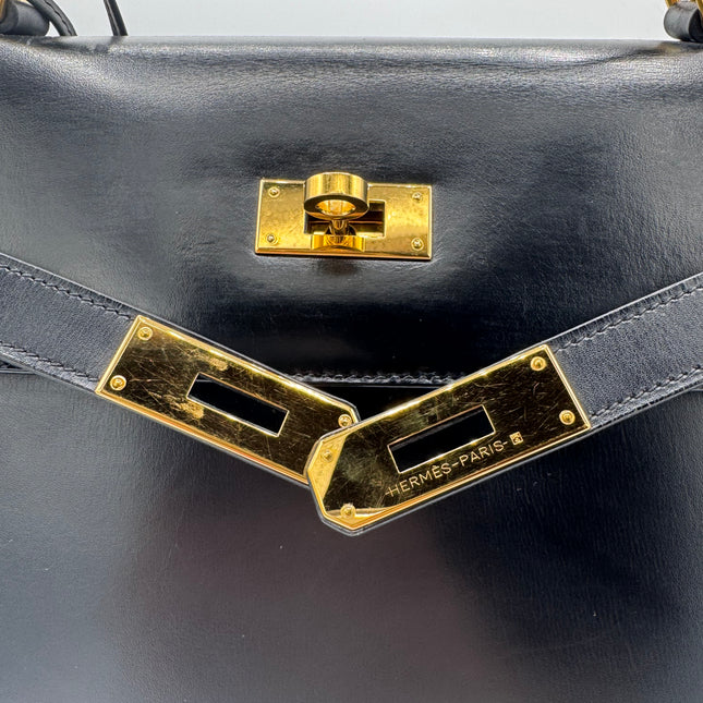 Kelly 32 Hermès Box Noir