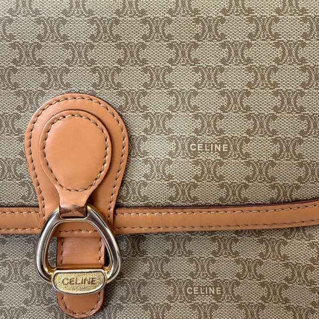 Sac Celine Macadam beige