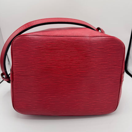 Sac Louis Vuitton Noé PM Épi Rouge