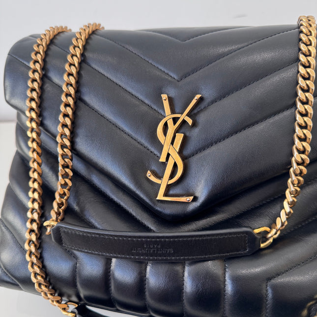 Sac Saint Laurent Loulou Medium Noir