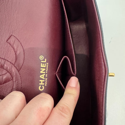 Sac Chanel Timeless vintage 25 cm noir