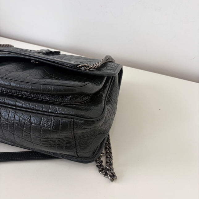 Sac Saint Laurent Niki Medium Kaki foncé