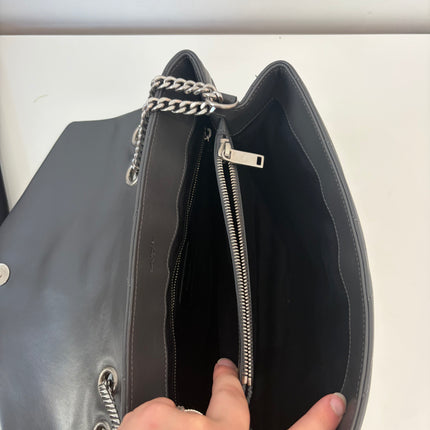 Sac Saint Laurent Loulou Medium Gris foncé