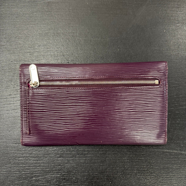 Portefeuille Eugenie Louis Vuitton Épi Cassis