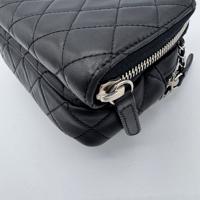Sac Chanel mini double noir