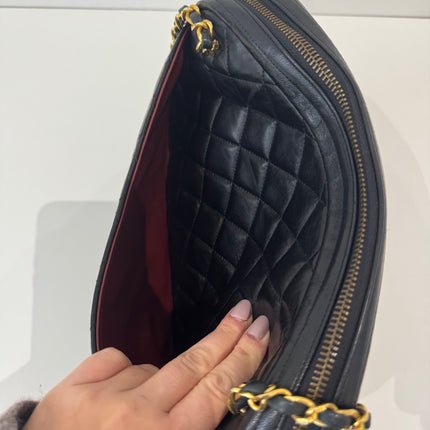 Sac Chanel Caméra bandoulière noir