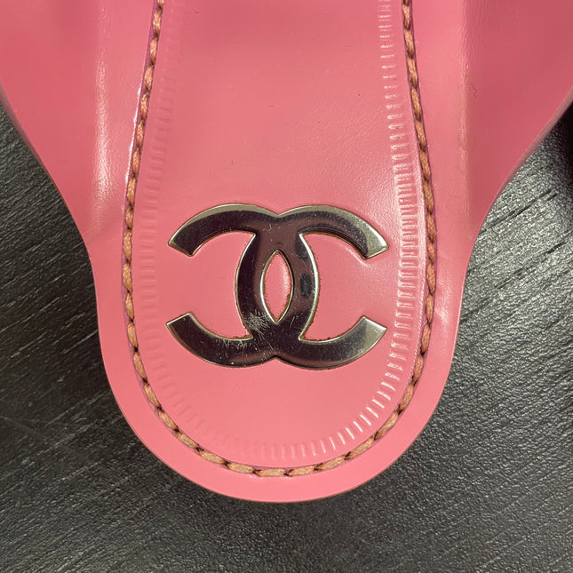 Sandales spartiates en cuir Chanel T37