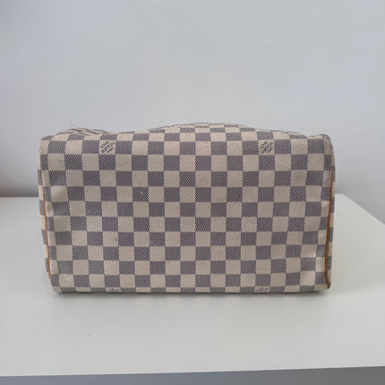 Sac Louis Vuitton Speedy 30 damier azur