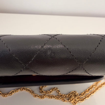 Petit Sac Chanel matelassé noir