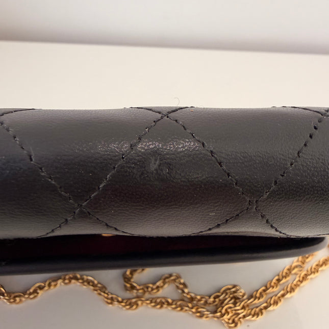 Petit Sac Chanel matelassé noir