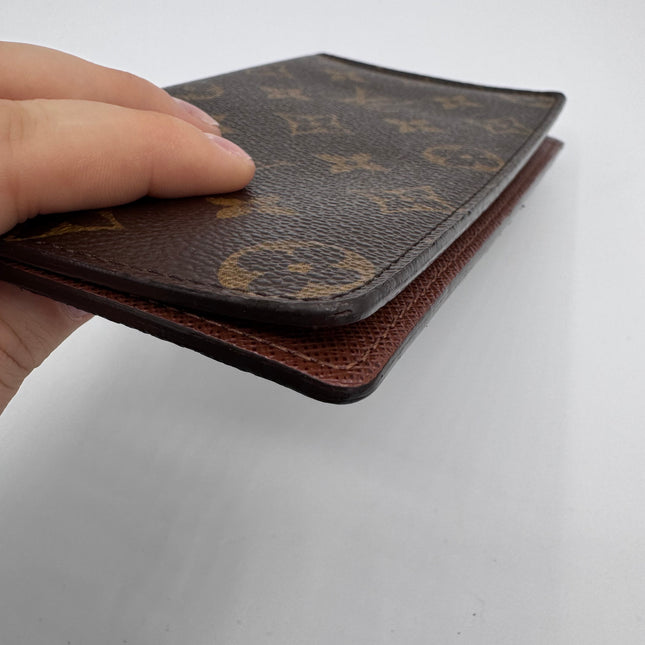 Portefeuille chéquier Louis Vuitton Monogram