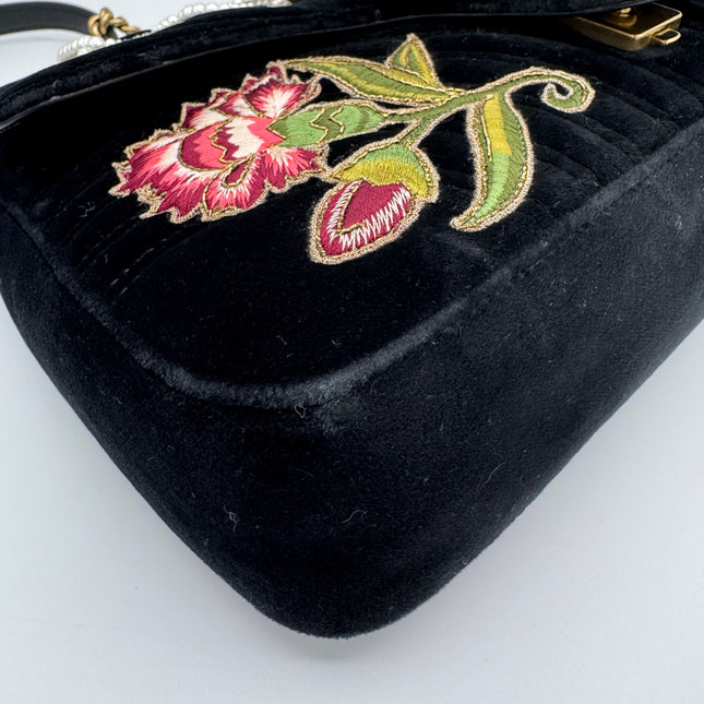 Sac Gucci Grand Marmont Velours Loved