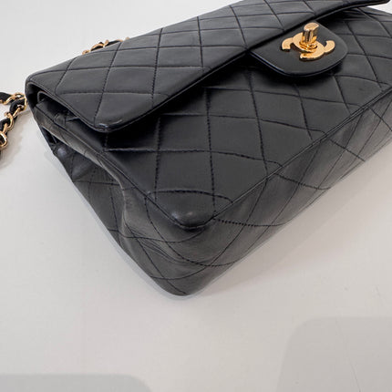 Sac Chanel Timeless vintage 25 cm noir