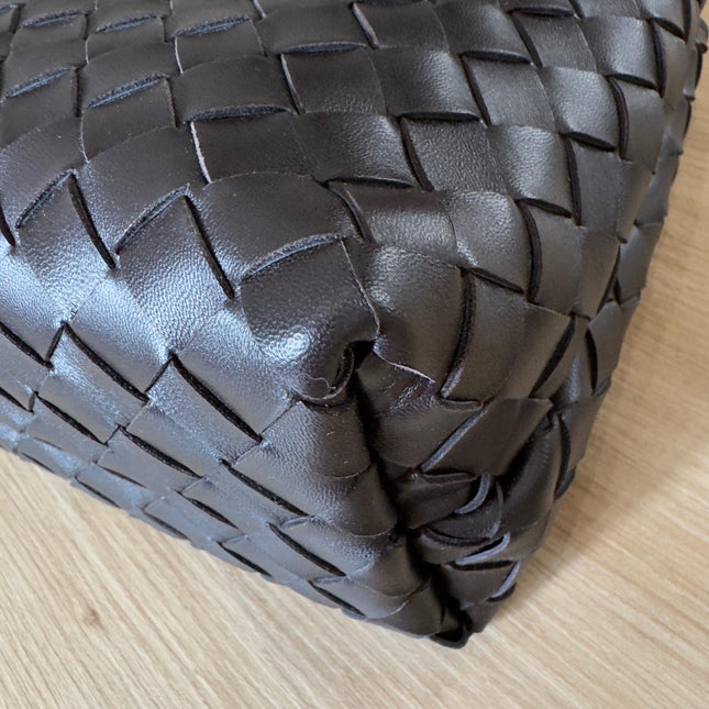 Sac Andiamo Petit Bottega Veneta Marron Fondant