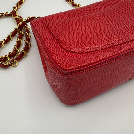 Sac Chanel Mini Square Lézard