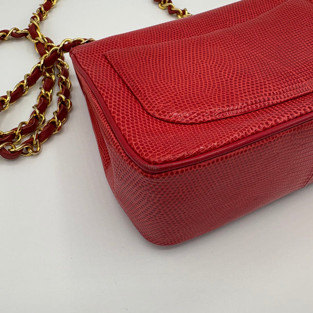 Sac Chanel Mini Square Lézard