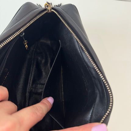 Sac Chanel caméra noir vintage