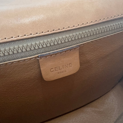 Sac Celine Beige Macadam bandoulière