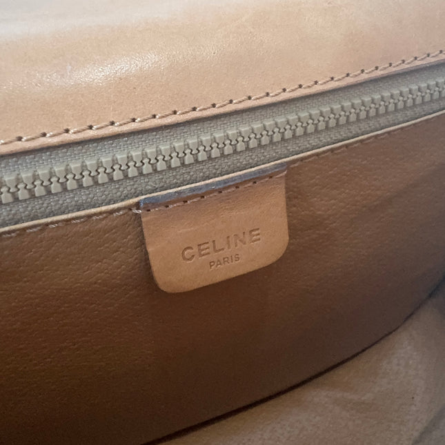 Sac Celine Beige Macadam bandoulière