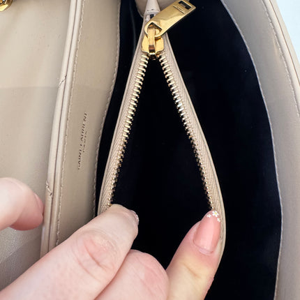 Sac Saint Laurent Loulou Small Beige
