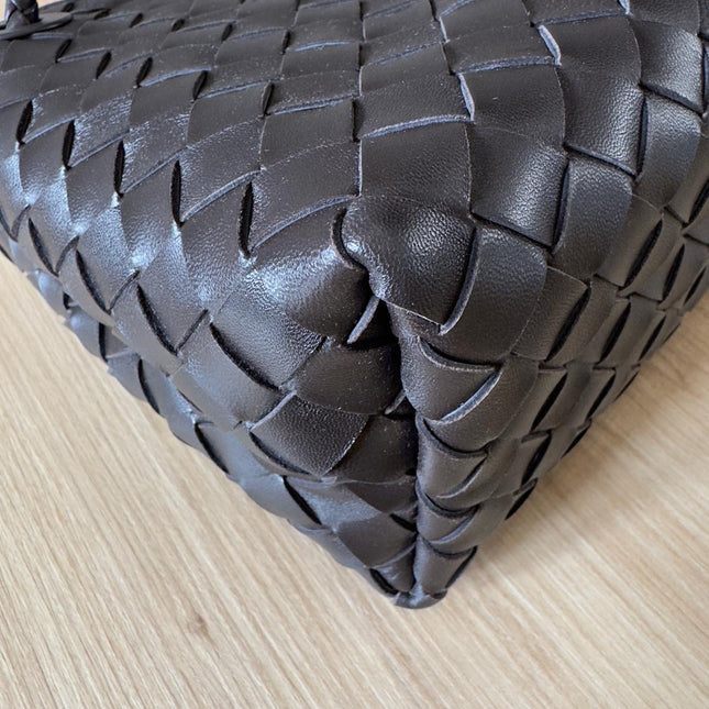 Sac Andiamo Petit Bottega Veneta Marron Fondant