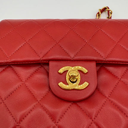 Sac Chanel Mini square rouge