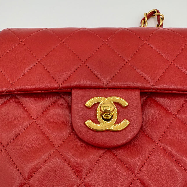 Sac Chanel Mini square rouge