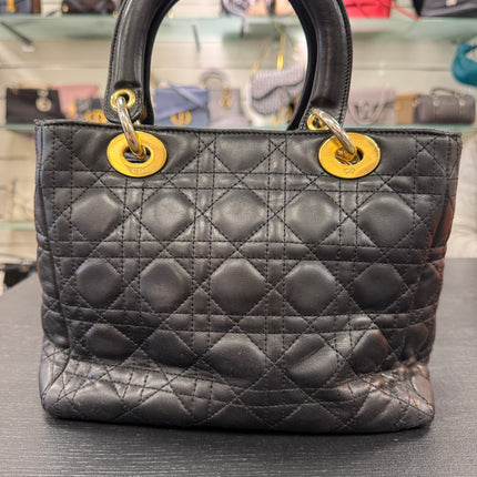 Sac Lady Dior Small Noir