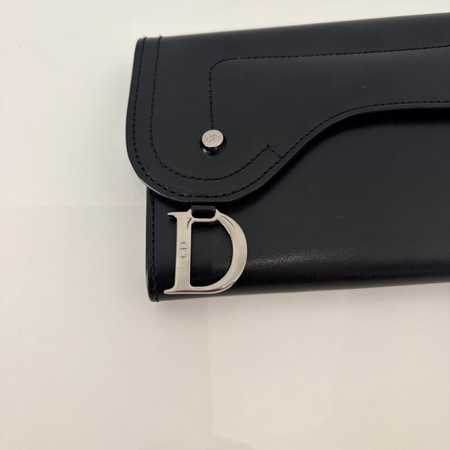 Portefeuille Dior Saddle Noir